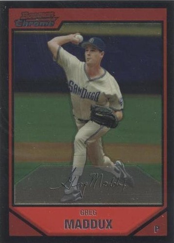 2007 Bowman Chrome - Greg Maddux #122