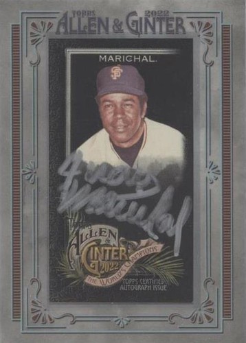 2022 Topps Allen & Ginter X - Juan Marichal #MA-JMR