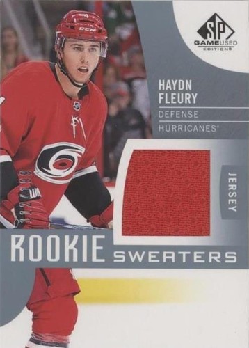 2017-18 SP Game Used - Haydn Fleury #RS-HF