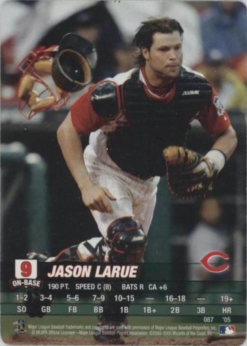 2005 MLB Showdown - Jason LaRue #087