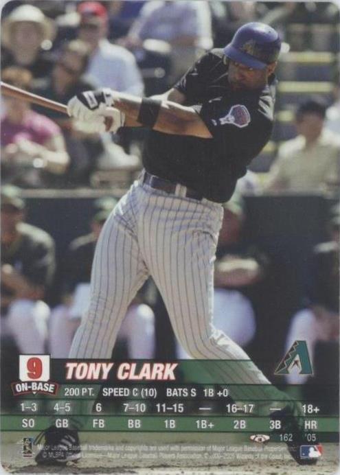 2005 MLB Showdown Trading Deadline - Tony Clark #162