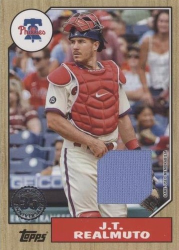 2022 Topps Series 1 - J.T. Realmuto #87R-JTR