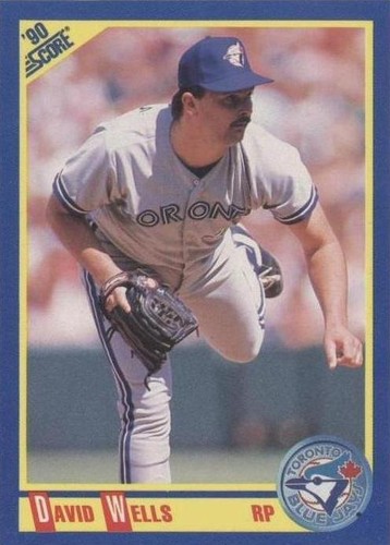 2) 1990 Score DAVID WELLS 