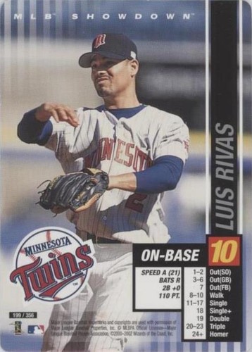 2002 MLB Showdown - Luis Rivas #199
