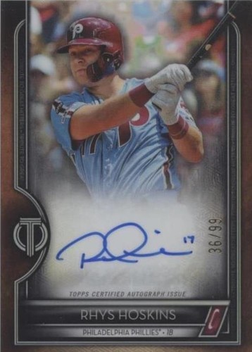 2020 Topps Tribute - Rhys Hoskins #TGH-RHS