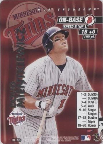 2001 MLB Showdown Pennant Run - Doug Mientkiewicz #144