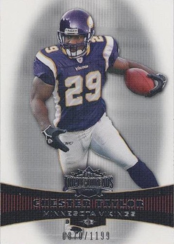 2006 Topps Triple Threads Chester Taylor #75