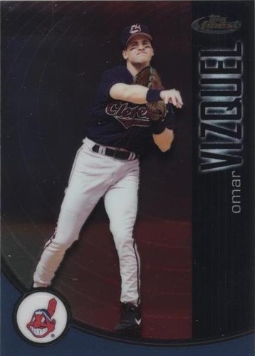2001 Topps Finest - Omar Vizquel #39