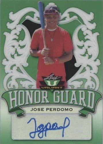 2021 Leaf Valiant - Jose Perdomo #HG-JP2