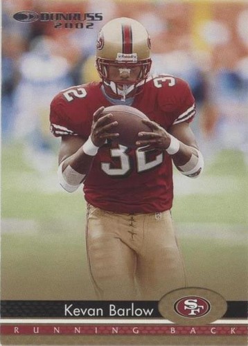 2002 Donruss Kevan Barlow #167
