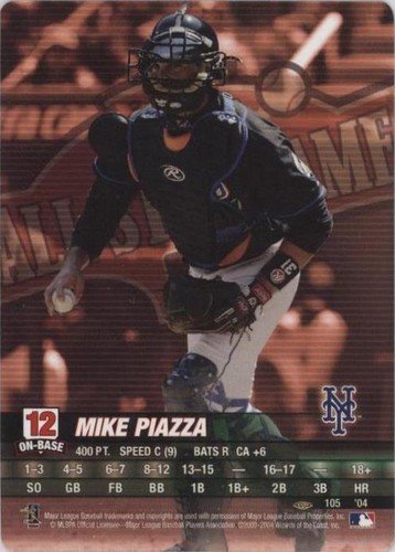 2004 MLB Showdown Pennant Run - Mike Piazza #105