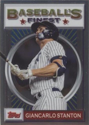 2020 Topps Finest Flashbacks - Giancarlo Stanton #197