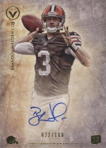 2012 Topps Valor Brandon Weeden #LA-BW