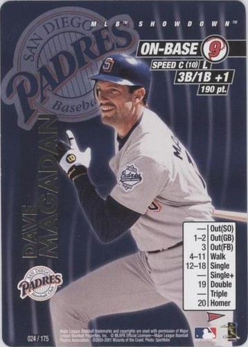 2001 MLB Showdown Pennant Run - Dave Magadan #024