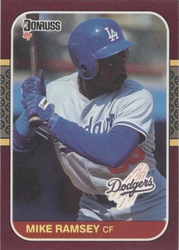 1987 Donruss Opening Day - Mike Ramsey #80
