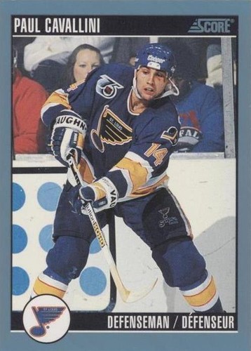 1992-93 Score Canadian - Paul Cavallini #22
