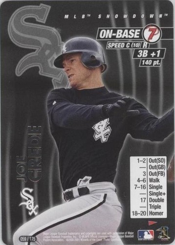 2001 MLB Showdown Pennant Run - Joe Crede #059
