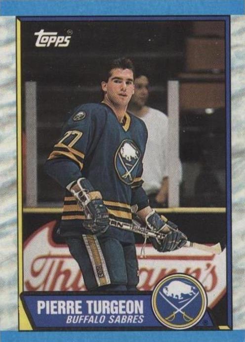 1989-90 Topps - Pierre Turgeon #25