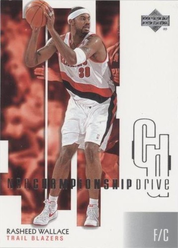 2002-03 Upper Deck Championship Drive - Rasheed Wallace #74