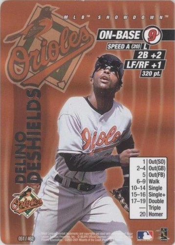 2001 MLB Showdown - Delino DeShields #051