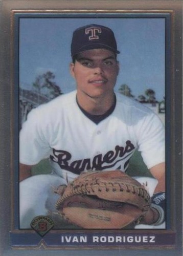 1998 Bowman Chrome - Ivan Rodriguez #27