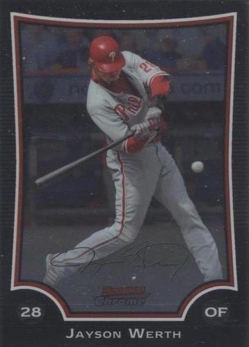 2009 Bowman Chrome - Jayson Werth #75