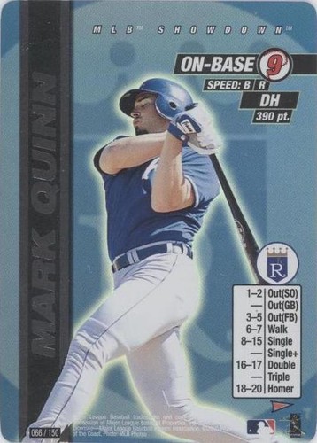 2000 MLB Showdown Pennant Run - Mark Quinn #066