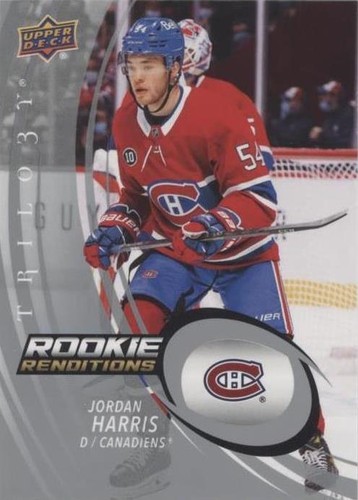 2022-23 Upper Deck Trilogy - Jordan Harris #RR-31