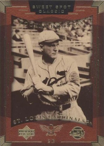 2004 Upper Deck Sweet Spot Classic - Rogers Hornsby #71