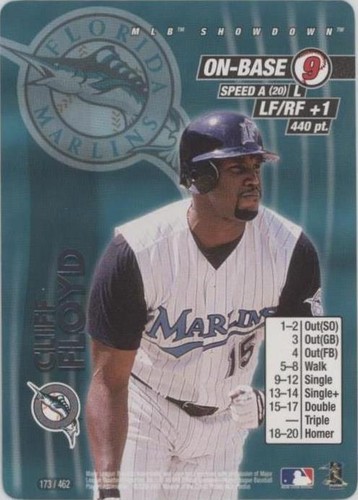2001 MLB Showdown - Cliff Floyd #173