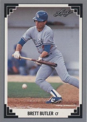 1991 Leaf - Brett Butler #411
