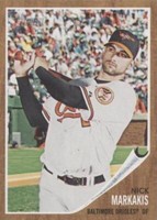 2011 Topps Heritage - Nick Markakis #64