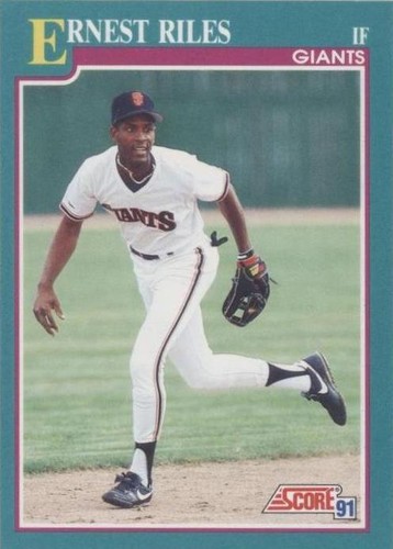 1991 Score - Ernest Riles #626