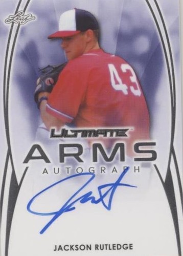 2019 Leaf Ultimate - Jackson Rutledge #UA-JR2