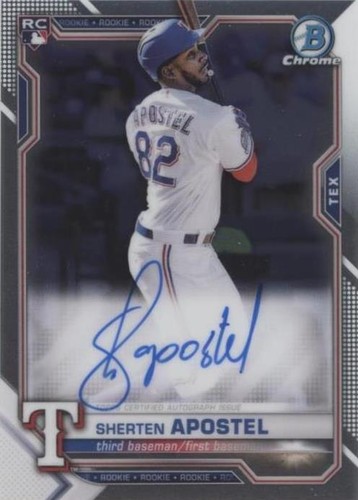 2021 Bowman Chrome - Sherten Apostel #BCRA-SA