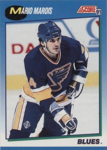 1991-92 Score Canadian - Mario Marois #546