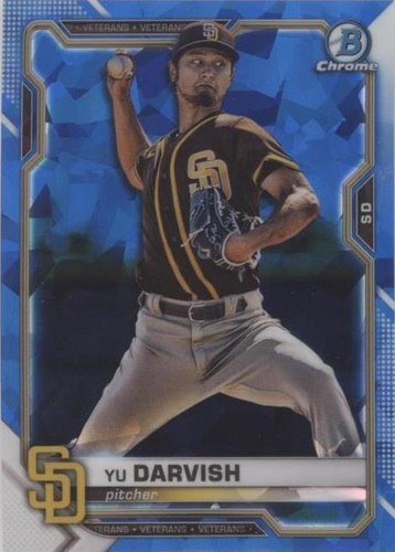 2021 Bowman Chrome Sapphire Edition - Yu Darvish #16