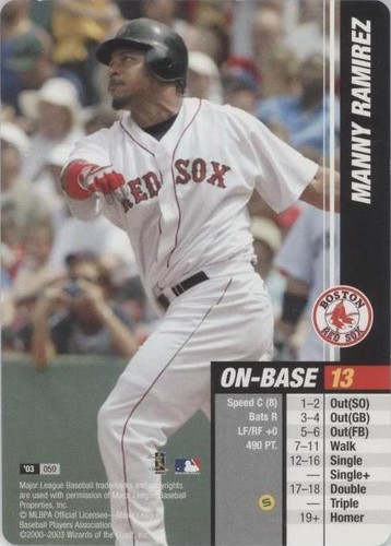 2003 MLB Showdown - Manny Ramirez #059