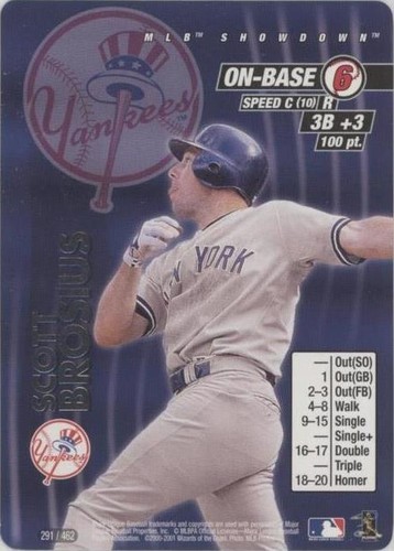 2001 MLB Showdown - Scott Brosius #291