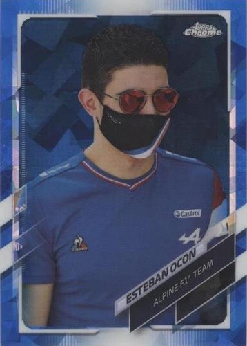 2021 Topps Chrome Sapphire Edition Formula 1 - Esteban Ocon #31