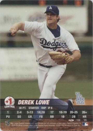 2005 MLB Showdown Trading Deadline - Derek Lowe #129