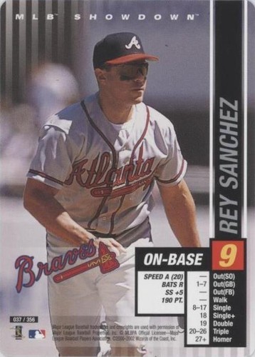 2002 MLB Showdown - Rey Sanchez #037