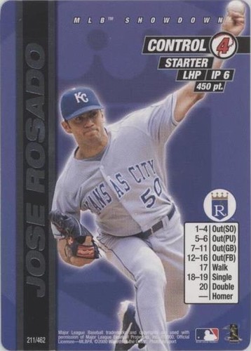 2000 MLB Showdown - Jose Rosado #211