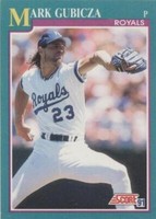1991 Score - Mark Gubicza #212