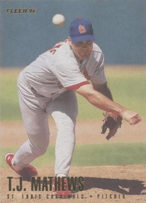 1996 Fleer - T.J. Mathews #548