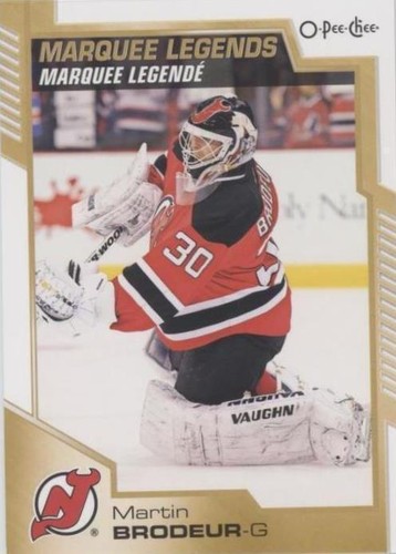 2020-21 O-Pee-Chee - Martin Brodeur #539