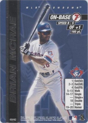 2000 MLB Showdown - Brian McRae #459