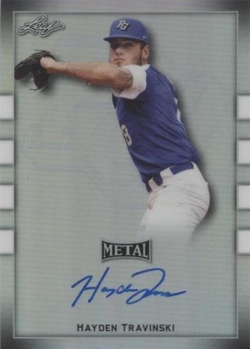 2018 Leaf Metal Perfect Game All-American Classic - Hayden Travinski #BA-HT1