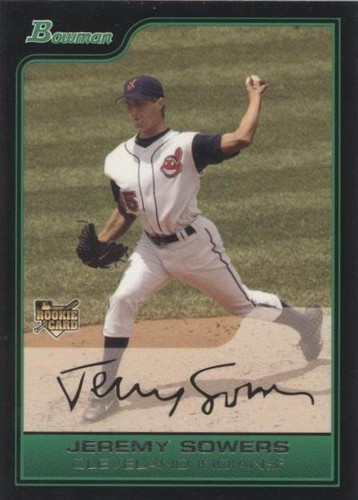 2006 Bowman Draft Picks & Prospects - Jeremy Sowers #BDP14