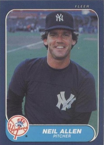 1986 Fleer - Neil Allen #98